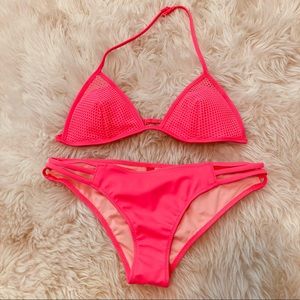 VS Neon Watermelon/Pink Bikini Set